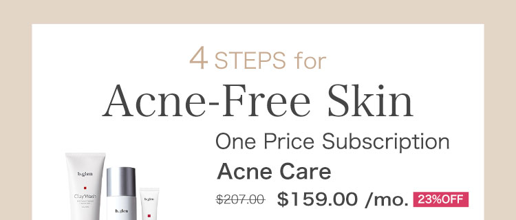 4 Steps for Acne Free Skin