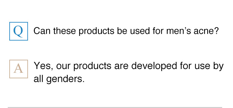 Can these products be used for men? Yes, b.glen products are developed for use by all genders.