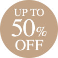 up to 50% off